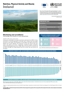 Ireland Nutrition, Physical Activity and Obesity