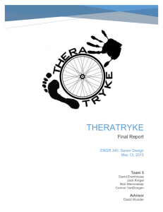 THERATRYKE Final Report Team 5 Advisor