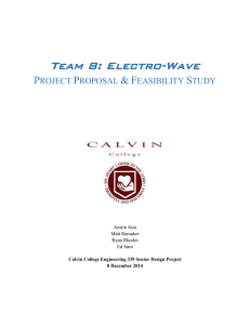 Team 8: Electro-Wave P &amp;