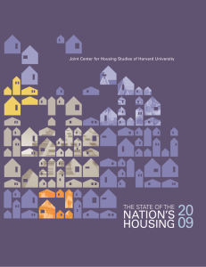 20 09 NatioN’S HoUSiNg