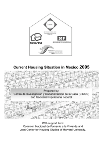 2005 Current Housing Situation in Mexico