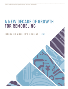 A NEW DECADE OF GROWTH FOR REMODELING 2011