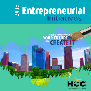 Entrepreneurial CREATE IT Initiatives 5