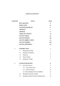 vii  TABLE OF CONTENTS CHAPTER