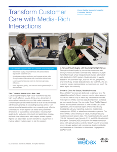 Transform Customer Care with Media-Rich Interactions