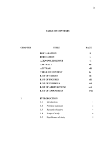ix  TABLE OF CONTENTS CHAPTER