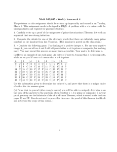 Math 345/645 - Weekly homework 4