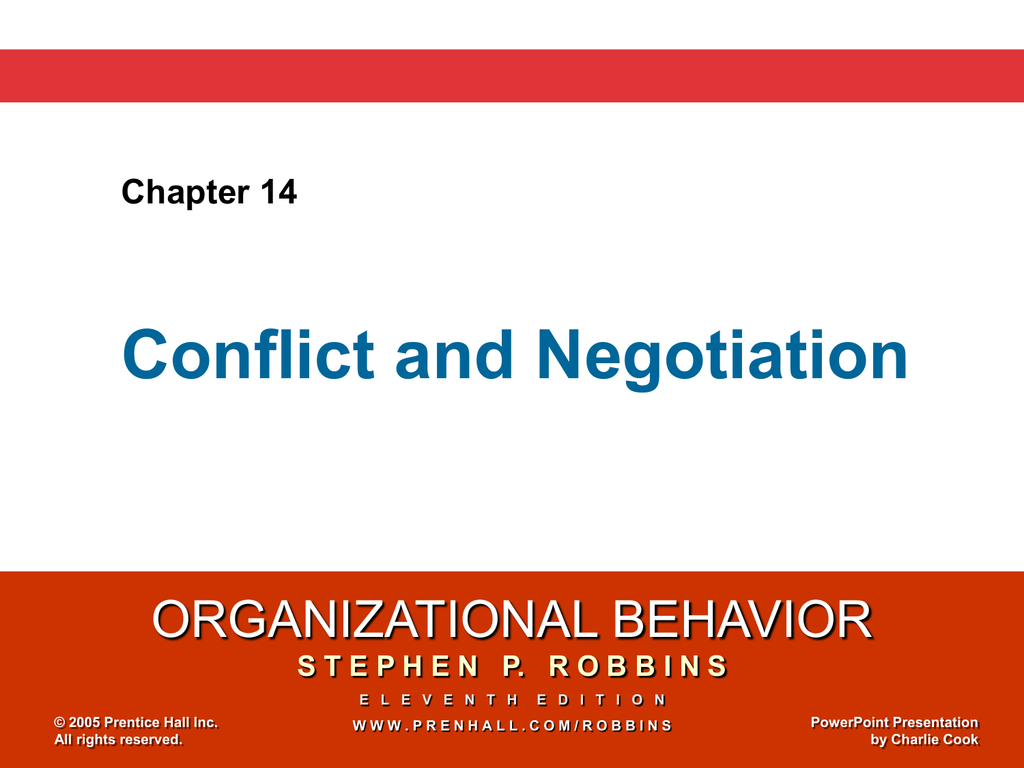 case study conflict and negotiation