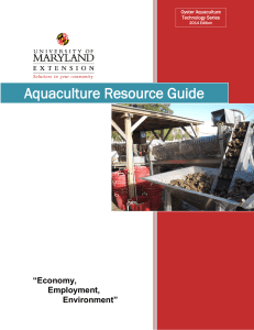 Aquaculture Resource Guide “Economy, Employment,