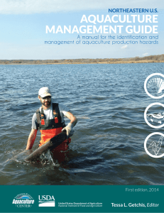 AquAculture MAnAgeMent guide NortheasterN U.s. A manual for the identification and