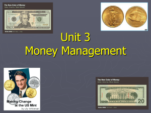 Unit 3 Money Management