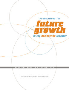 future growth Foundations for in the