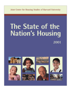 The State of the Nation’s Housing 2001