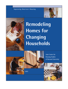 Remodeling Homes for Changing Households