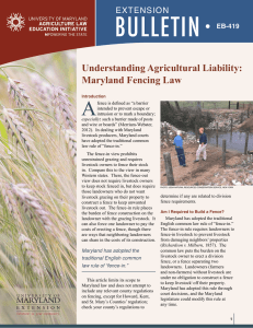 BULLETIN A • Understanding Agricultural Liability: