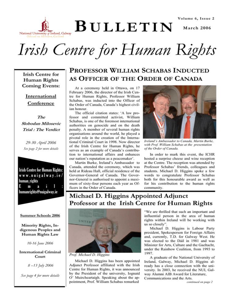 B Irish Centre For Human Rights