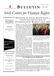 B  Irish Centre for Human Rights