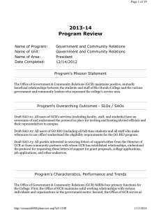 2013-14 Program Review