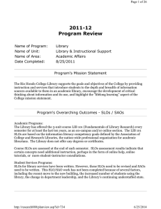 2011-12 Program Review