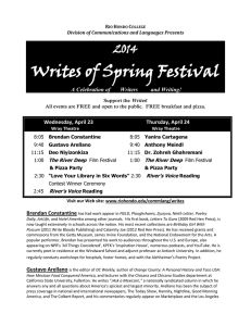 Writes of Spring Festival 2014