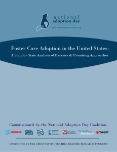 Foster Care Adoption in the United States: