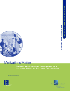Motivations Matter F P I