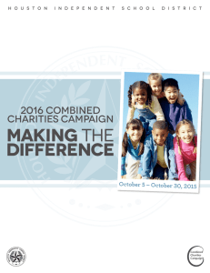 Making Difference 2016 Combined Charities Campaign