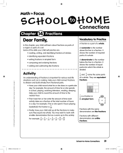 HOME SCHOOL to Connections