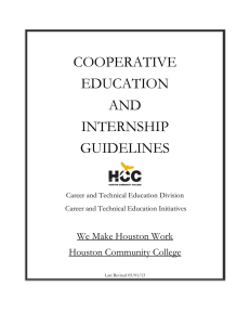 COOPERATIVE EDUCATION AND
