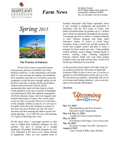 Spring Farm News 2015