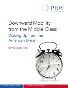 Downward Mobility from the Middle Class: Waking Up from the American Dream