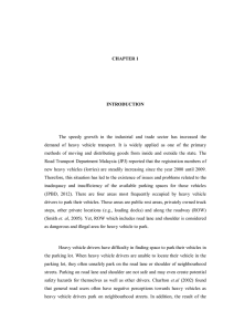 The  speedy  growth  in  the ... demand  of  heavy  vehicle  transport. ... CHAPTER 1