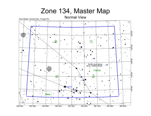 Zone 134, Master Map Normal View c e