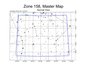 Zone 158, Master Map Normal View c e