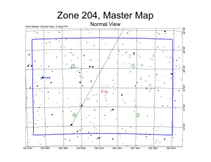 Zone 204, Master Map Normal View c e