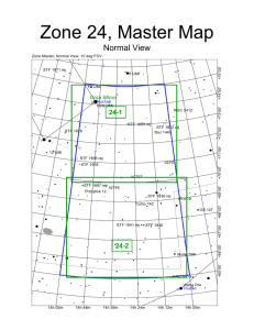 Zone 24, Master Map Normal View 24-1 Ursa Minor