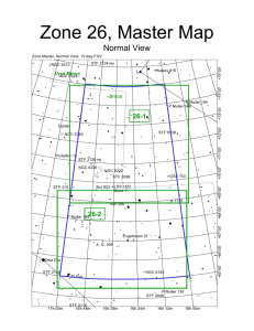 Zone 26, Master Map Normal View 26-1 Ursa Minor
