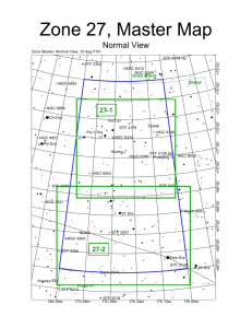 Zone 27, Master Map Normal View 27-1 Ursa Minor