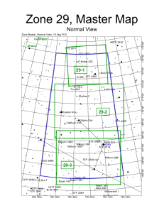 Zone 29, Master Map Normal View 29-1 Cepheus