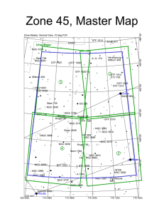Zone 45, Master Map Ursa Major