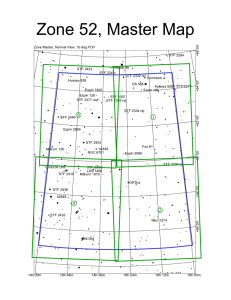 Zone 52, Master Map