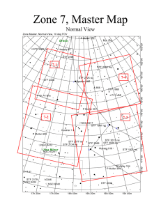 Zone 7, Master Map Normal View 7-1 7-4