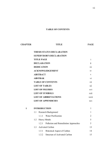 vii i TABLE OF CONTENTS