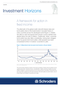 Investment Horizons A framework for action in fixed income