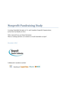 Nonprofit Fundraising Study