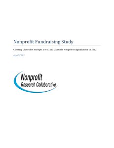 Nonprofit Fundraising Study April 2013