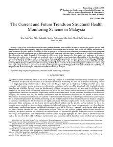 The Current and Future Trends on Structural Health