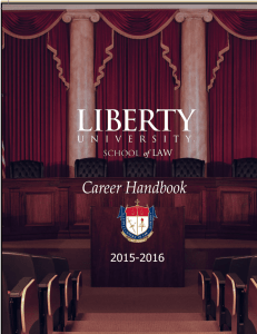 Career Handbook  2015-2016