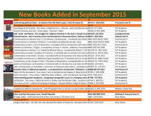 Islam BP Confronting political Islam : six lessons from the West's past /... BP173.7 .O93 2015