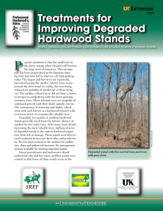 Treatments for Improving Degraded Hardwood Stands Extension